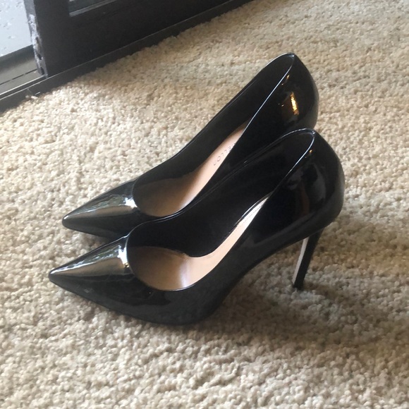 Black Patent Leather Tamara Mellon Pumps display picture 1